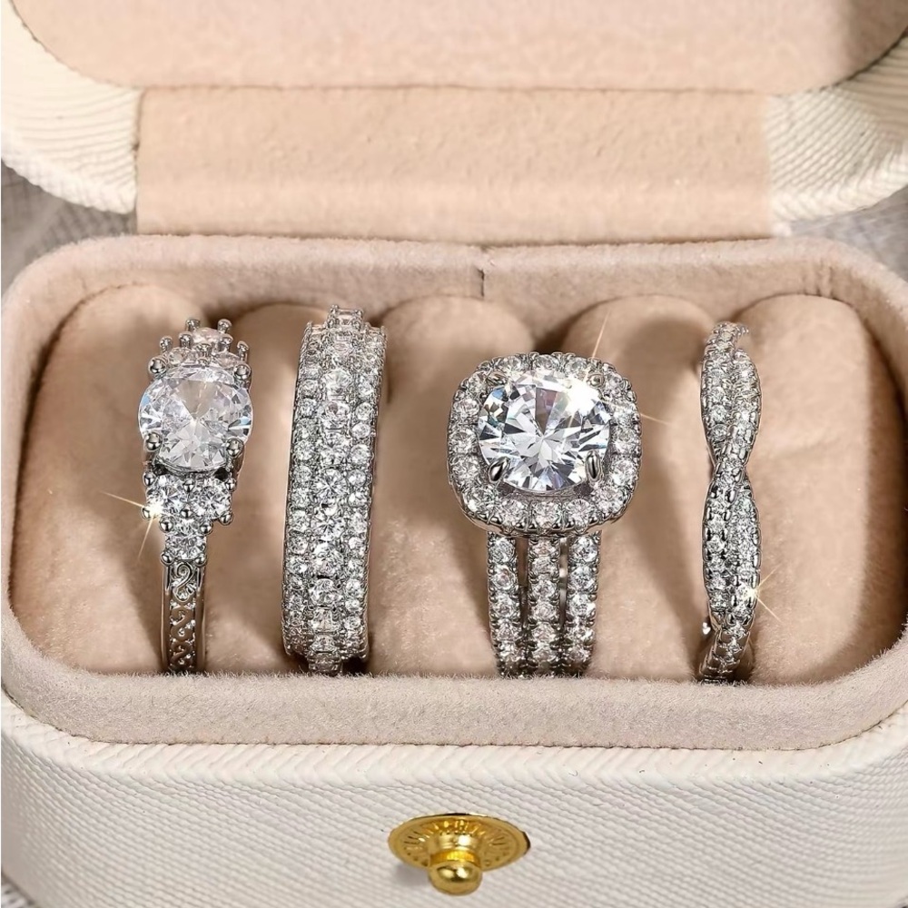 Elegant Rings Size 6 New In Box - Picture 2 of 6